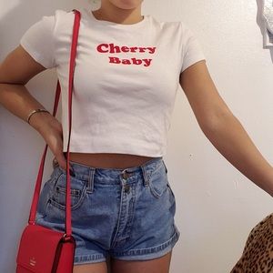 Cherry Baby croptop 🍒